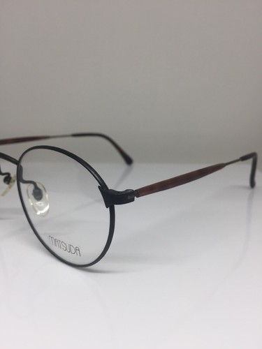 New Vintage Matsuda 2851 Eyeglasses C. BK Brushed Matte Black 50-21mm Made Japan - Picture 3 of 12