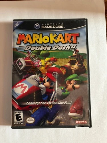 Mario Kart: Double Dash!! (Nintendo GameCube, 2003) Complete in Box.