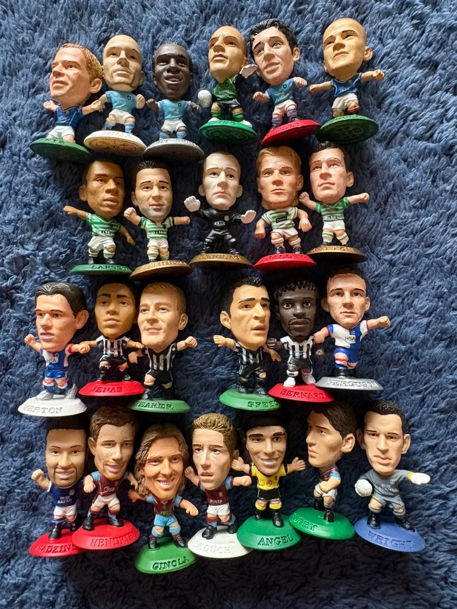 Lot De 6 Figurines Microstars Football - Corinthiennes - Mélangées - Occasion