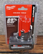 NIP Milwaukee 48-11-2450 M12 RedLithium HIGH OUTPUT 5.0Ah XC5.0 Battery Pack