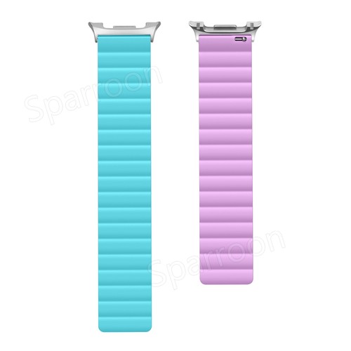 For Samsung Galaxy Watch 8 Classic 46mm/8 40/44mm Silicone Magnetic Strap Band - Picture 19 of 47