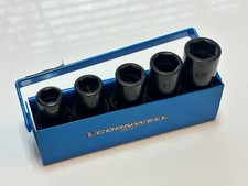 Cornwell Usa Up-325rs Sae 12 Dr. Universal Swivel Impact Socket Set 12-34 Cornwell Usa Up-325rs Sae 12 Dr. Universal Swivel Impact Socket Set 12-34