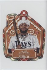 2024 Topps Holiday Oversized Ornaments Die-Cuts Junior Caminero #MLBO-19 4g8