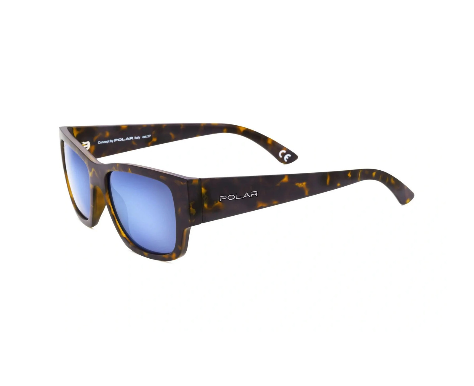 Polar MOD.JADE COL.428/N Havana Sunglasses Brown / Tortoise Blue Lens UV400 56/1