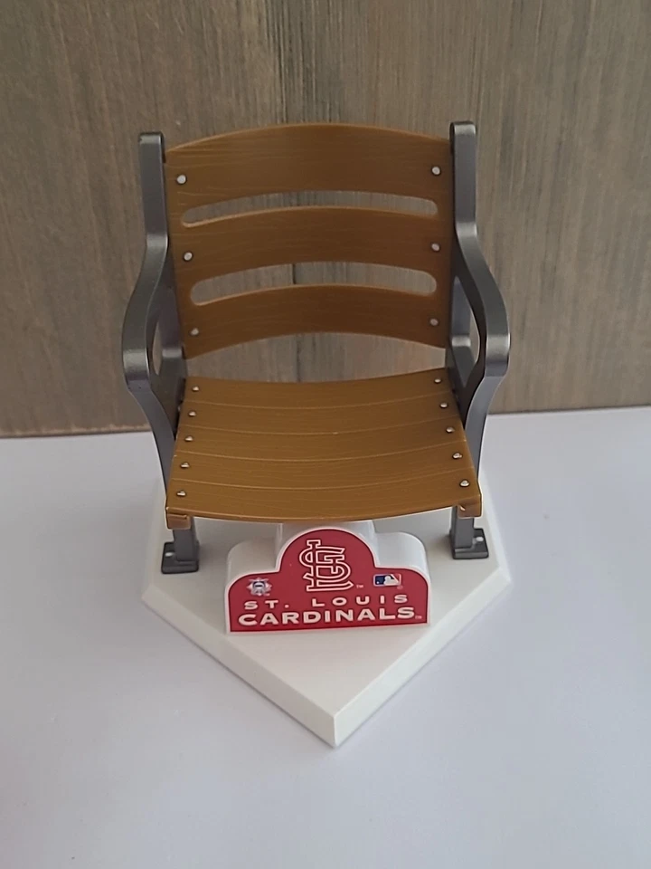 St. Louis Cardinals | Rawlings Collectible Baseball & Stadium Seat Display - Image 3 of 4