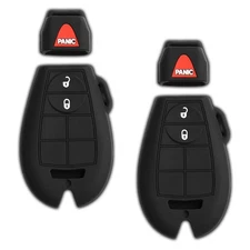 2 Key Fob Remote 3b Skin Case for Jeep Dodge Chrysler IYZ-C01C M3N5WY783X