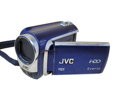 JVC Camcorder Everio GZ-MG630AU 60GB HDD Digital Video Camera Blue NO CHARGER