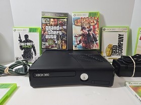 XBox 360 Slim Console 9 GAME MEGA BUNDLE! CLEANED/TESTED! SHIPS FREE TODAY 🔥 