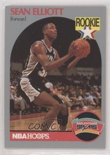 1990-91 NBA Hoops Sean Elliott #267 Rookie RC te2