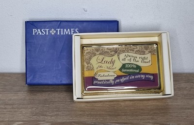 PAST TIMES Mini Adressbuch Hülle. (Her Ladyship Adressbuch) Originalkarton.