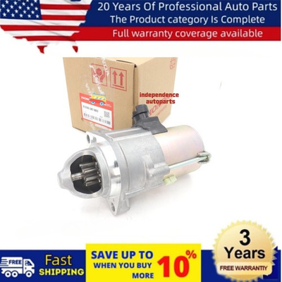 #ad OEM NEW Starter Motor Assembly Sm 74015 For 2015 2020 Honda Fit $218.15