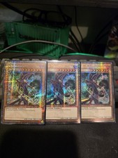 Dark Magician Quarter Century Secret Rare x3
