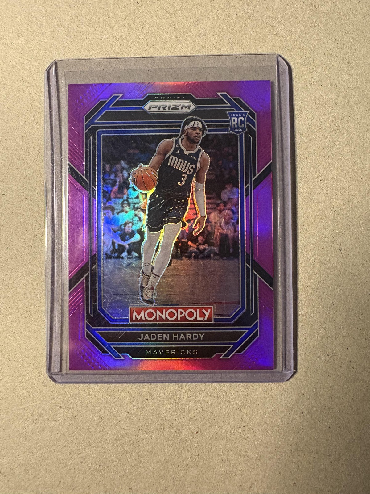 2022-23 Panini Prizm Monopoly #21 Jaden Hardy Pink #/149