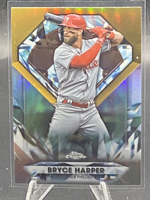 2022 Topps Chrome Update #DGC-70 Bryce Harper Diamond Greats Die Cuts