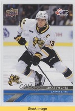 2024-25 Upper Deck CHL Blue Lukas Fischer #298 READ z6b