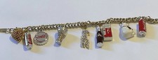 Danberry Mint Coke a Cola Charm Bracelet 7' in