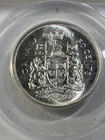 1964 Canada 50 Cents Coin Graded MS 64 by ANACS