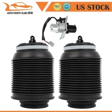 3PCS Air Suspension Kit Air Spring & Compressor Pump For Toyota Sequoia 4.7L V8
