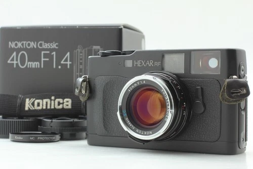 Unused Lens [Top MINT ] Konica Hexar RF Film Camera Nokton 40mm f/1.4 SC JAPAN