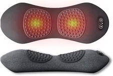 3 In 1 Electric Lumbar Support Pillow Smooth Spine Triple Fusion Back Massager