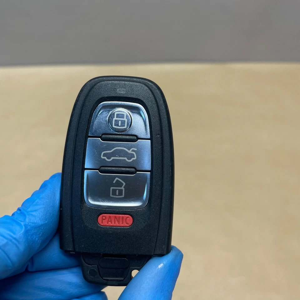 2014-2017 AUDI SQ5 SMART TRANSMISOR DE ENTRADA SIN LLAVE 4 BOTONES MANDO A DISTANCIA OEM Foto 3 de 4