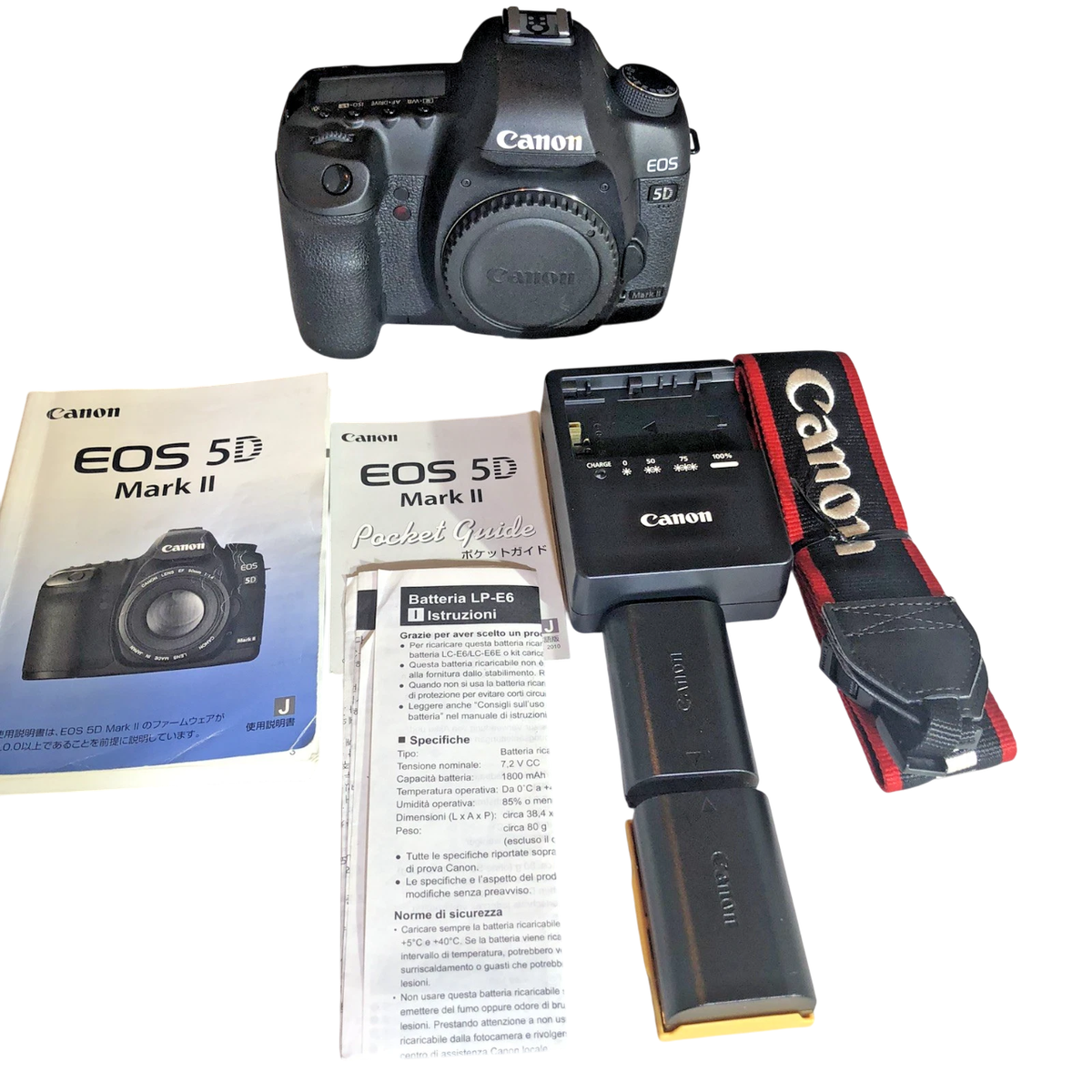 MINT] Incl. Customs Canon EOS 5D Mark II Digital Camera Body