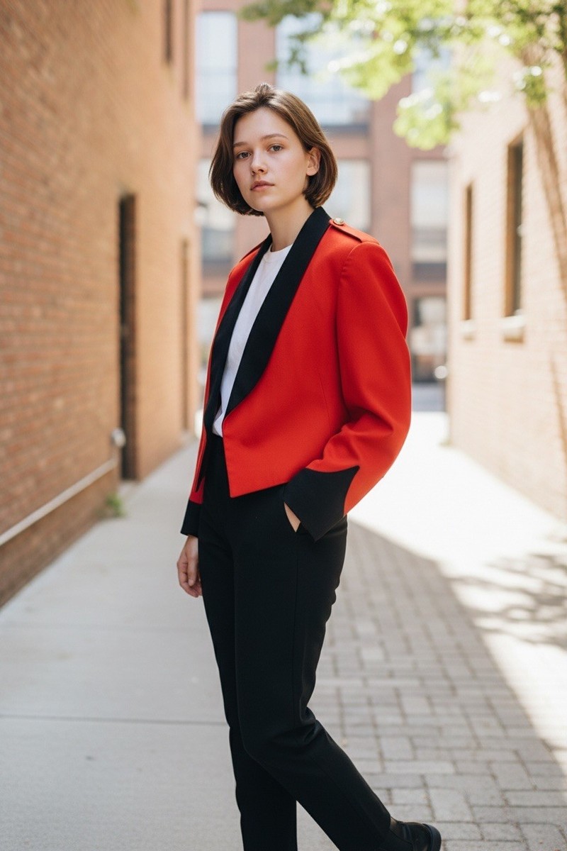 British Army Jacket Mess Dress Scarlet Red Vintage 60s Royal