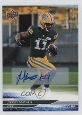 2025 Upper Deck CFL Auto Hergy Mayala #23 Auto 16vq