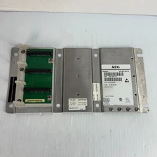 Modicon AEG 140 XBP 003 00 3-Slot Backplane Rack – Used, Tested, Working