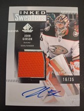 John Gibson Rookie Card Guide 21