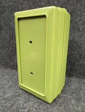 Vintage Napkin Dispenser ~ Avocado Green ~ Orchard Paper Products Los Angeles CA