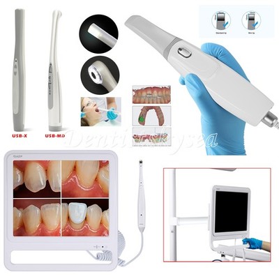 Dental Intra Oral 3D Scanner with Software Real Color Imaging Scanner HD Camera