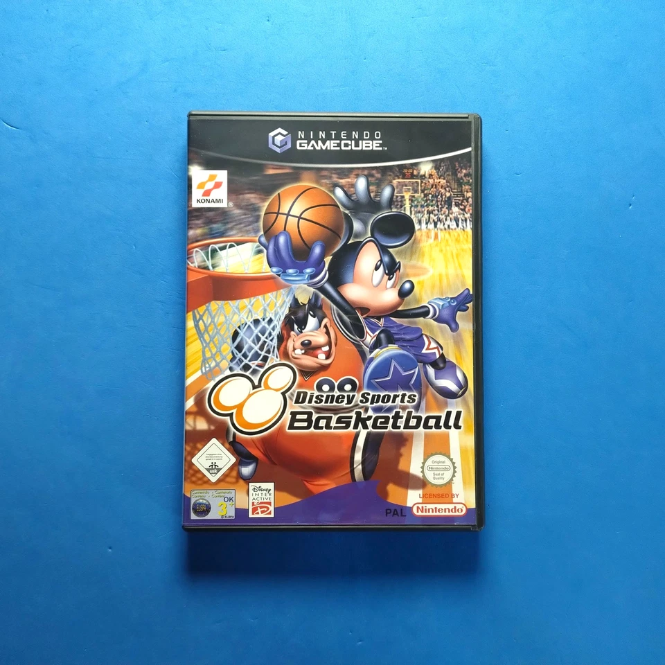 Disney Sports Basketball Nintendo Gamecube Pal Ita completo - Immagine 2 di 4