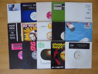 15 x House 12'' Maxi Single Sammlung Import Promo Orbit Ultraphonic Sybil M-Beat