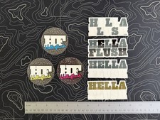 Authentic Fatlace Hellaflush Sticker Set - Released In 2010 - Rare