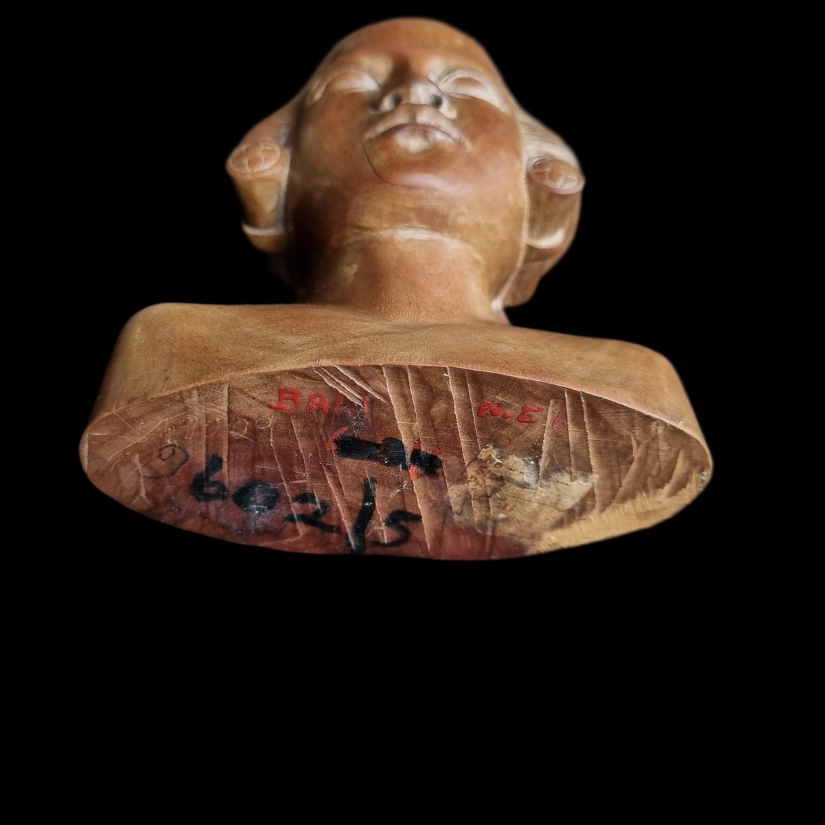 木制后1940 东南亚古董雕像| eBay