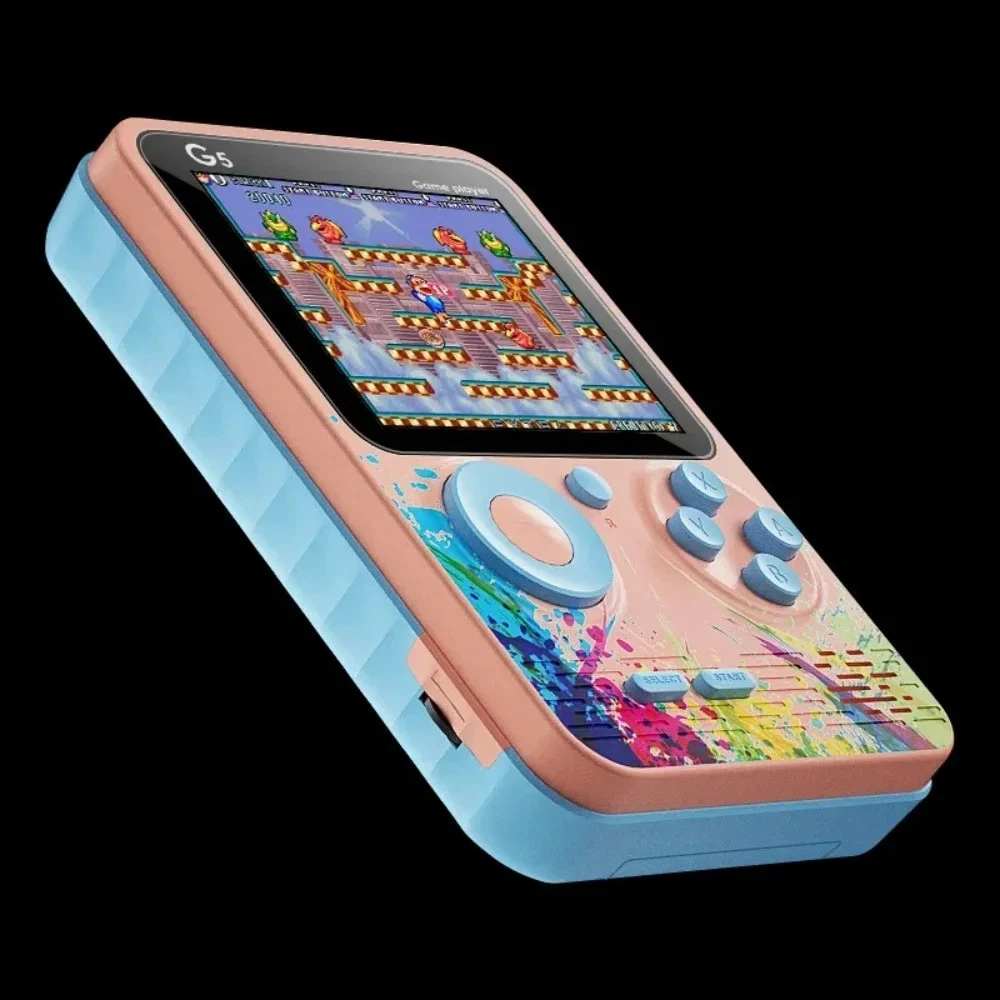G5 500 in 1 MINI Game Handheld Game Players Portable Retro Video Console Boy 8 B