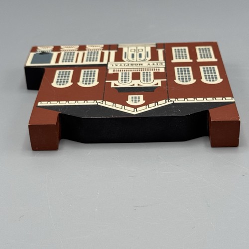 1988 The Cat's Meow Series VI City Hospital Faline 93 Shelf Sitter Figure Wood - Picture 7 of 8