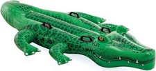 Intex 58562EP 80 in. L X 45 in. W Giant Gator Ride-On Pool Inflatable