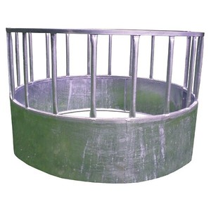 Bateman Sheep Ring Feeder 2 Part For Round Hay Bales Vertical