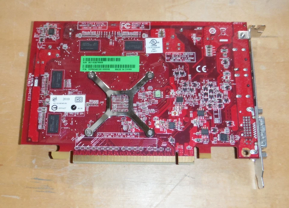 ATI Radeon HD4650 1GB DDR3 16x PCI-e Dual Display Port DVI Graphics Video Card - Image 3 of 3