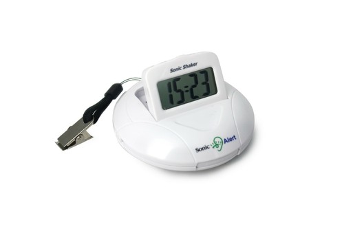 Sonic Alert SBP100 Portable Loud Vibrating Clock Bed Shaking Function Loud Alarm - Picture 4 of 6