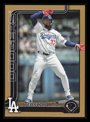 2025 Topps Series 1 Teoscar Hernandez #176 Gold /2025 Los Angeles 