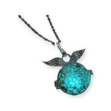 Angel Wings Glow in the Dark Pendant Necklaces - Guardian Angel Necklace
