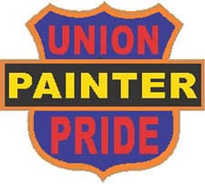 Union pride painter on a shield, CPNT-11