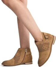 Antelope Women’s Keeton Suede Booties Sz. 39 Anthropologie Sundance New