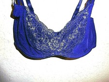 32C intiMint by Cosabella Strappy Underwire Demi Bra w/Half Lace Unlined Cups