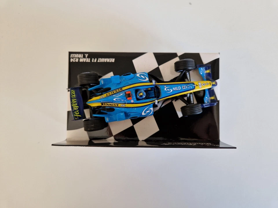 Minichamps 1/43 Mild Seven Renault R24 J. Trulli - 1° Monaco 2004 - 400040007 - Immagine 3 di 4