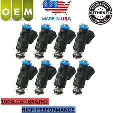 NEWx8 OEM DELPHI Fuel Injector for 2010 2011 2012 Chevrolet Colorado 5.3L V8