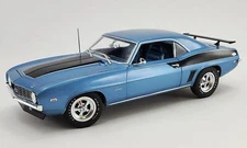 Acme 1:18 Scale 1969 Chevrolet COPO Camaro - Dick Harrell (Blue) A1805723